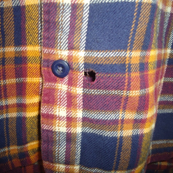 Patagonia  Organic Cotton Men's Brown Shirt 100% Cotton RN#51884  Size-L - Picture 5 of 10